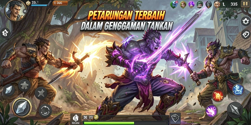 Tampilan aksi pertarungan mendebarkan di 33L.