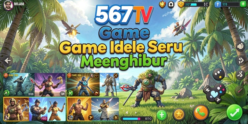 Tampilan gameplay 567TV menunjukkan berbagai tayangan menarik.