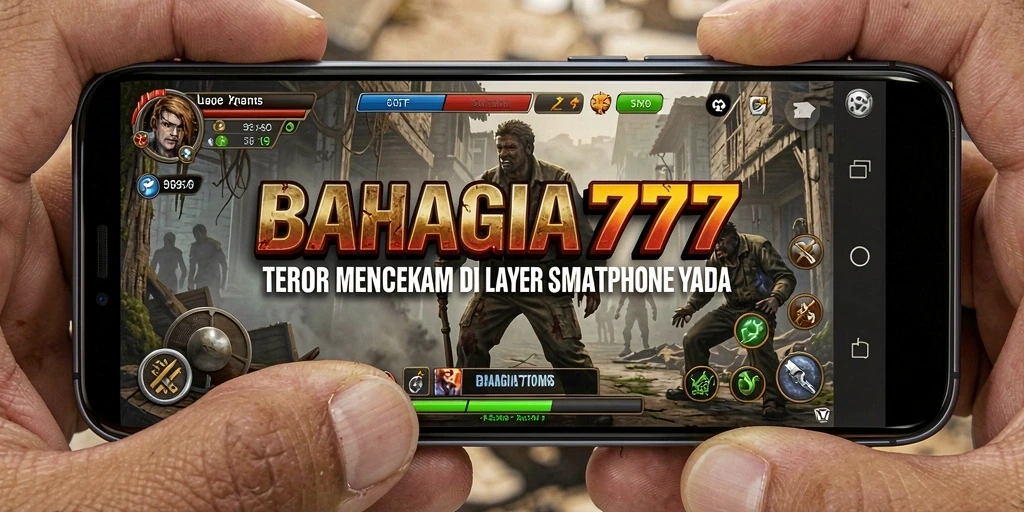 Tampilan mencekam BAHAGIA777 dengan gameplay mengerikan dan suasana horror.