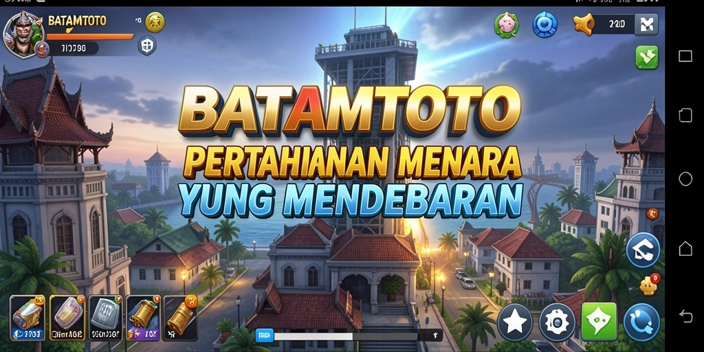 Tampilan menarik dari gameplay Tower Defense yang memikat.