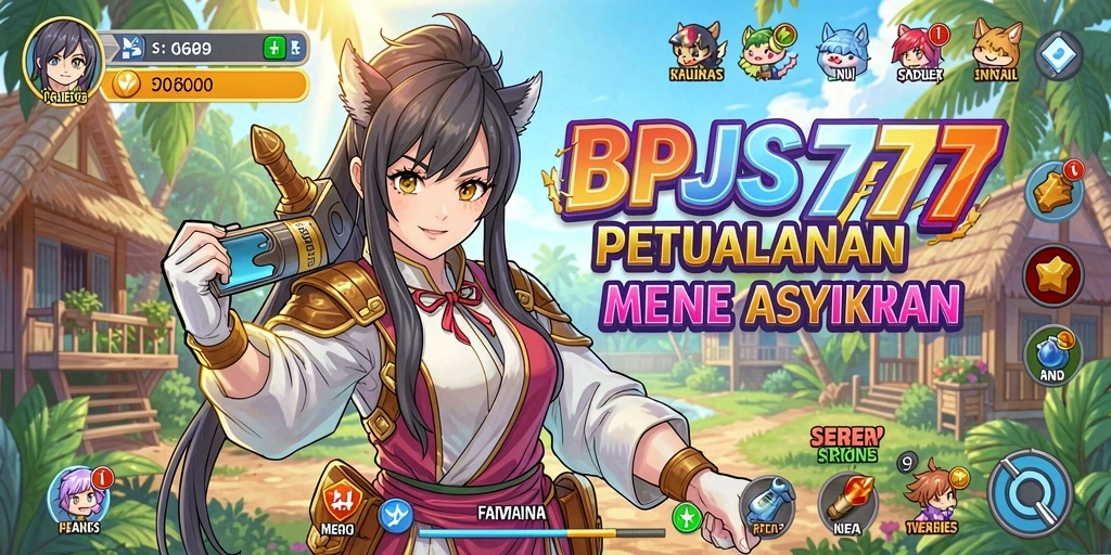 Tampilan screenshot gameplay <strong>BPJS777</strong> yang menampilkan aksi seru karakter anime.