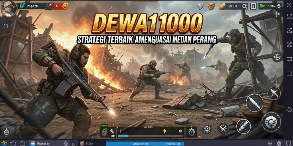 Menampilkan gameplay DEWA1000 yang intens dan strategis.