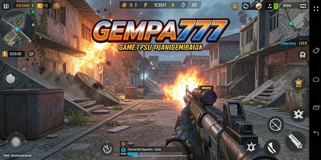 Gameplay seru dalam pertarungan TPS yang mendebarkan.