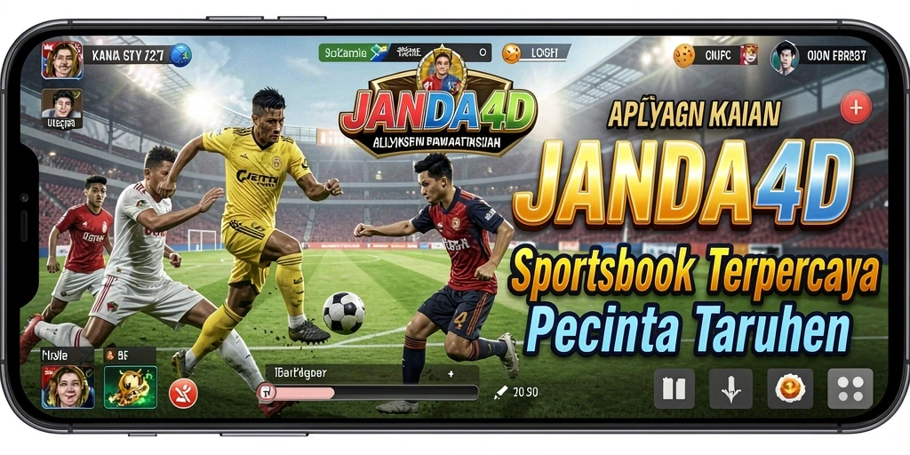 Tampilan utama JANDA4D dengan fitur taruhan terupdate.