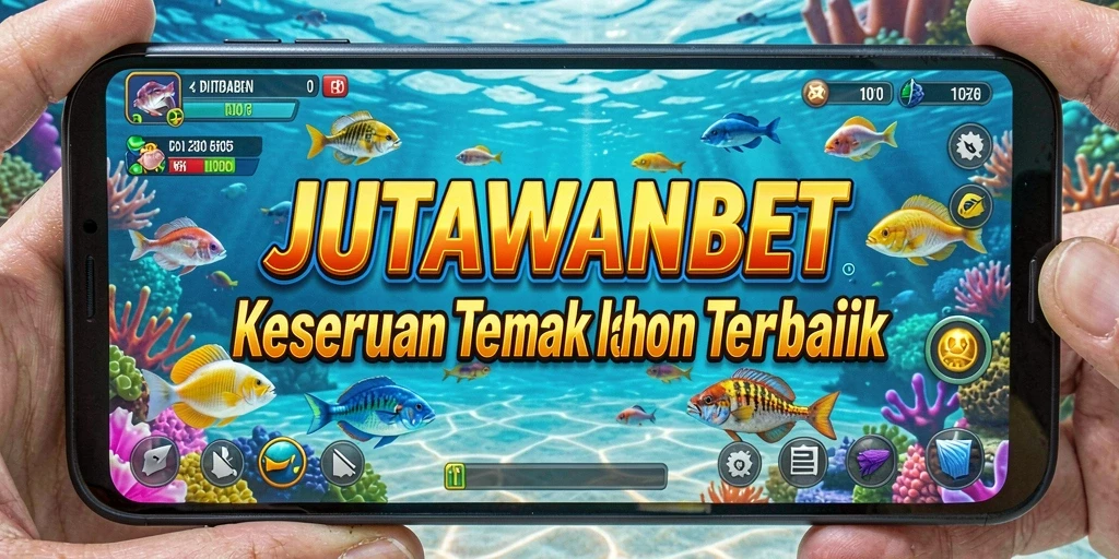 Tampilan seru dari permainan Tembak Ikan JUTAWANBET.