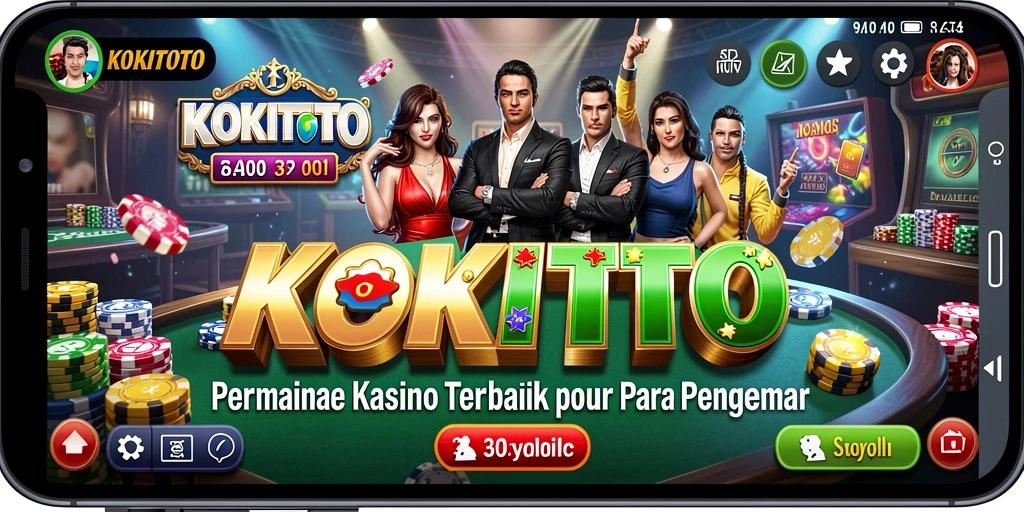 Tampilan gameplay KOKITOTO yang menarik dan mendebarkan.