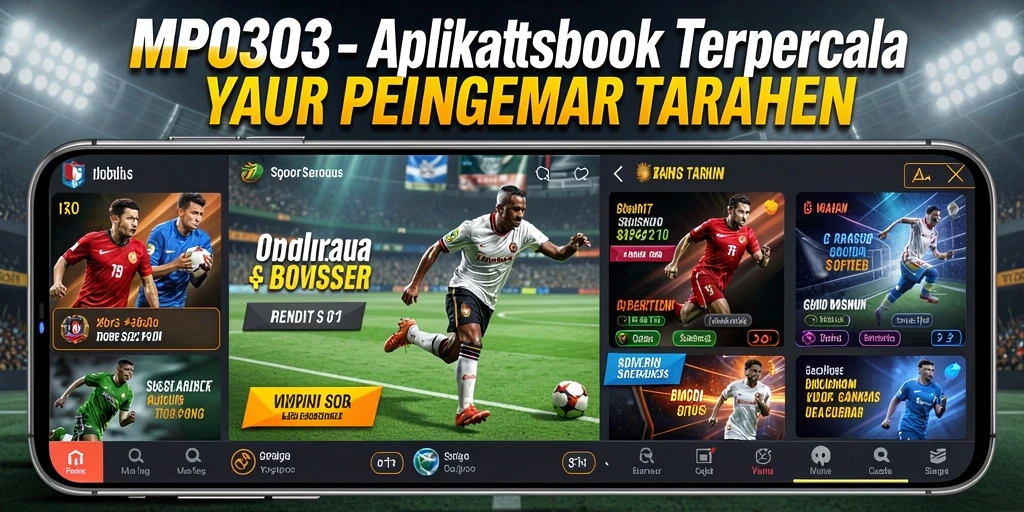 Tampilan utama MPO303 dengan berbagai pilihan taruhan olahraga.