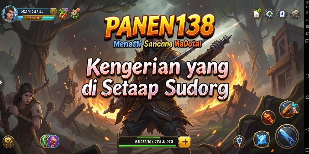 Screenshot PANEN138 menampilkan momen mencekam dalam gameplay horor.