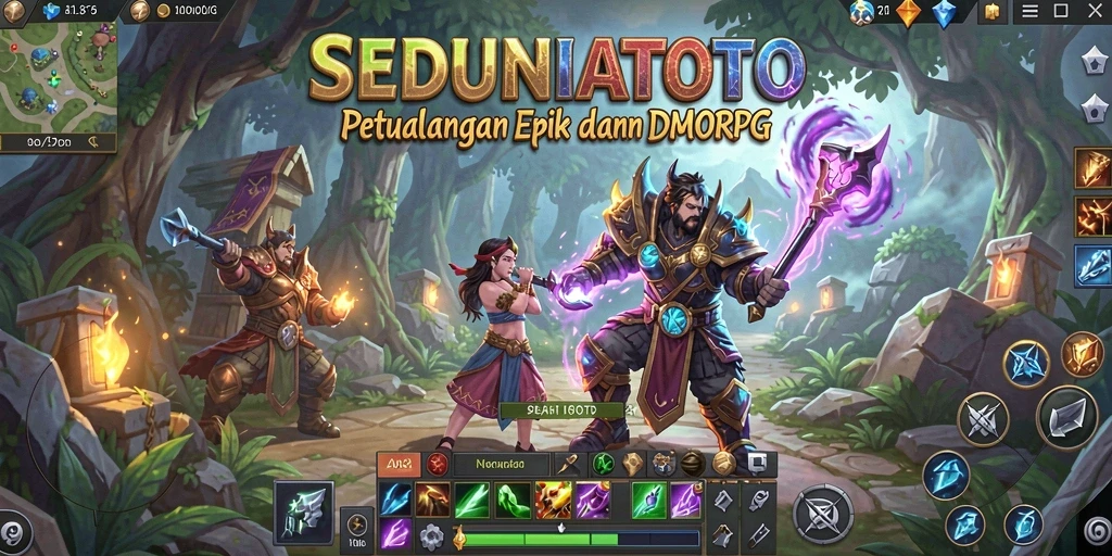 Gameplay SEDUNIATOTO yang seru dan interaktif.