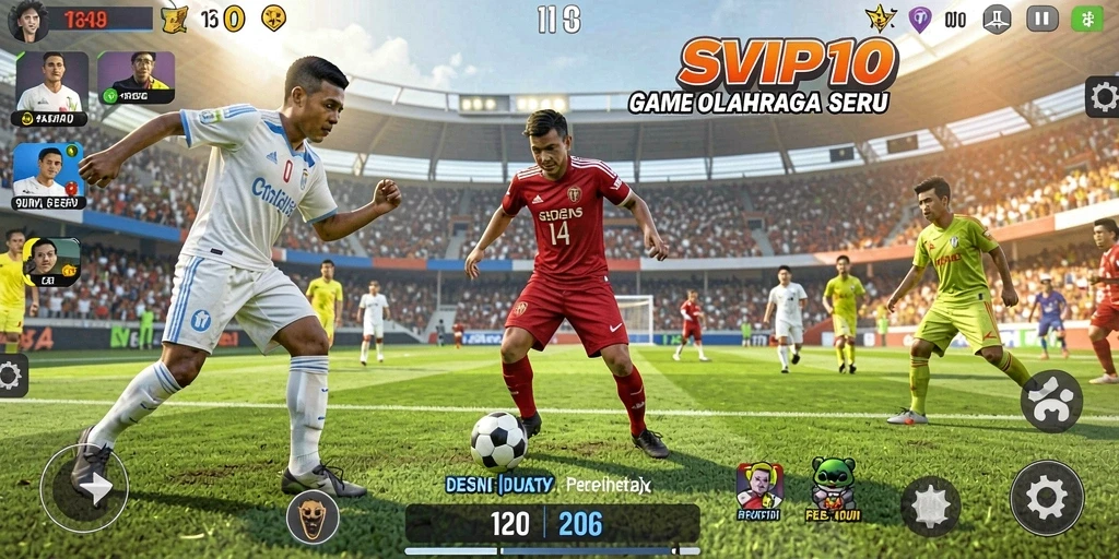 Tangkapan layar dari gameplay menarik SVIP10 yang penuh aksi.