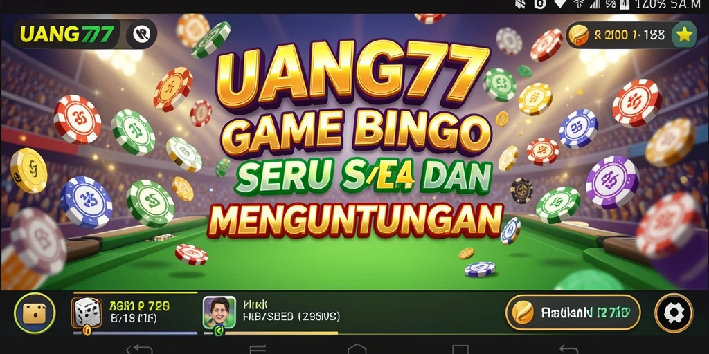 Tampilan gameplay seru di UANG77 yang menampilkan momen menarik dari permainan Bingo.